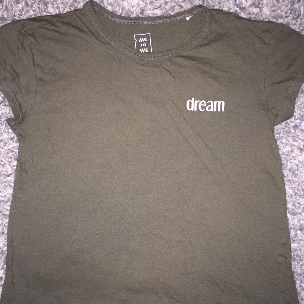 ME to WE cute super soft crop t shirt